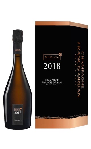 фото шампанское Francis Orban Millesime 2018 0,75 л