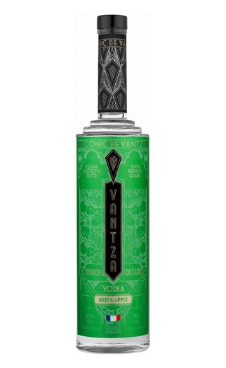 Вантца Зеленое Яблоко 0.7 л фото водка Vantza Green Apple 0,7 л