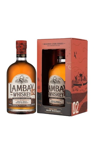 Ламбэй Сингл Молт 0.7 л фото виски Lambay Single Malt Irish Whiskey 5 YO 0,7 л