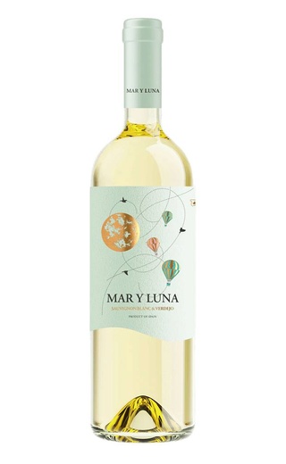Мар и Луна Совиньон Блан & Вердехо 2024 0.75 л фото вино Mar y Luna Sauvignon Blanc & Verdejo 2024 0,75 л