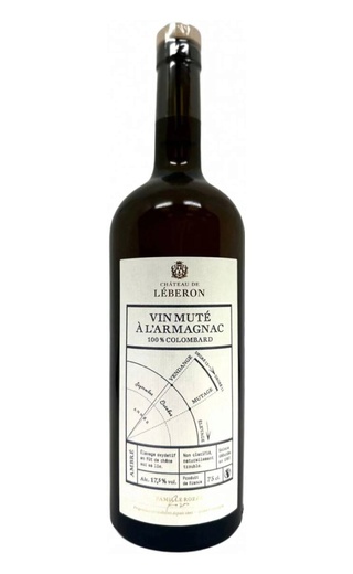 фото арманьяк Chateau de Leberon Vin Mute a l'Armagnac Colombard 1987 0,75 л