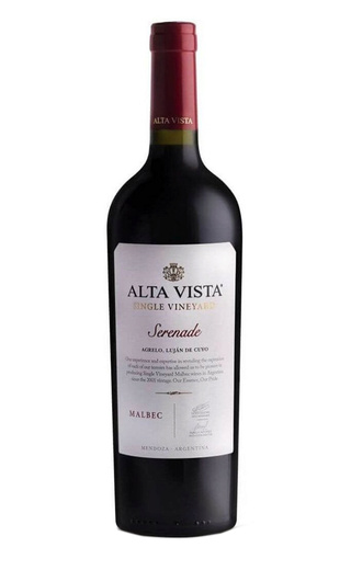 Альта Виста Сингл Виньярд Серенад Мальбек 2021 0.75 л фото вино Alta Vista Single Vineyard Serenade Malbec 2021 0,75 л