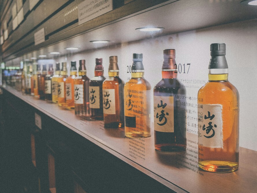 Японский виски Бутылки виски