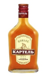 Коньяк Картель 3 года 0,25 л
