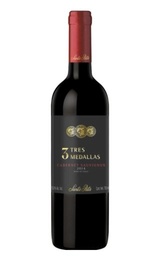 Вино Santa Rita Cabernet Sauvignon 3 Tres Medallas 2015 0,75 л