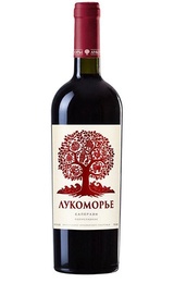 Вино Лукоморье Саперави Красное Полусладкое 0,75 л