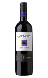 Вино San Pedro Gato Negro Carmenere 2015 0,75 л