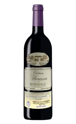Шато Марсо Красное Сухое 0.75 л фото вино Chateau Marceau Bordeaux Red Dry 0,75 л