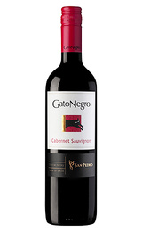 Вино San Pedro Gato Negro Cabernet Sauvignon 2016 0,75 л