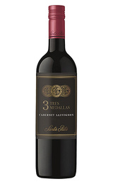 Вино Santa Rita 3 Tres Medallas Cabernet Sauvignon 2015 0,75 л