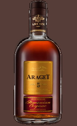 Коньяк Арагет 5 лет 0,5 л