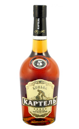 Коньяк Картель 5 лет 0,25 л