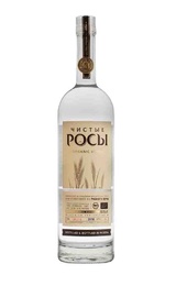 Водка Чистые Росы Из Ржаного Зерна 1 л