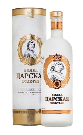 фото водка Tsarskaja Gold 1 л
