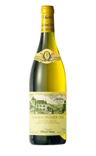 Бийо Симон Шабли Премье Крю Мон Де Милье 2017 0.75 л фото вино Billaud Simon Chablis Premier Cru Mont De Milieu 2017 0,75 л