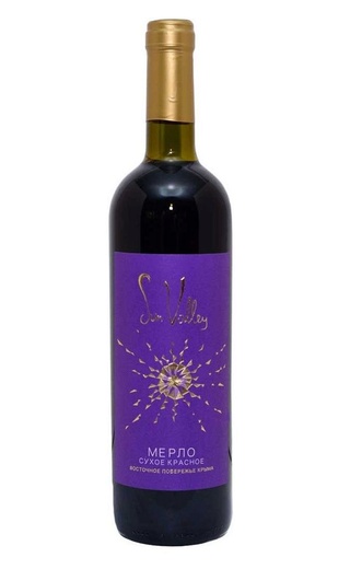 ТМ Солнечная Долина Мерло 0.75 л фото вино ТМ Sun Valley Merlot 0,75 л