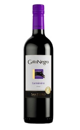 Вино San Pedro Gato Negro Carmenere 2019 0,75 л