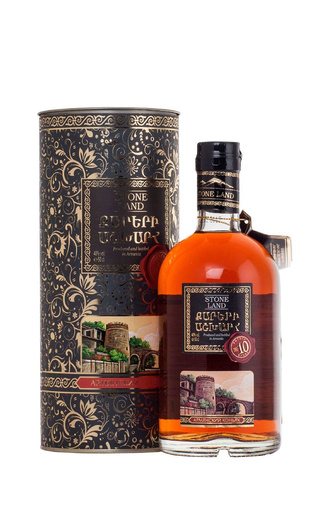Страна Камней 10 лет 0.5 л фото коньяк Stone Land 10 Years Old 0,5 л