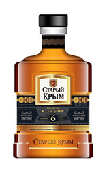 Коньяк Старый Крым КВ 6 лет 0,5 л