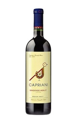 Вино Capriani Sangiovese-Merlot Medium Sweet Rubicone 0,75 л