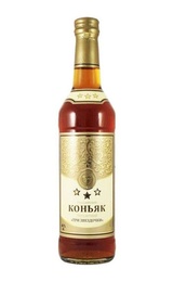 Коньяк Татспиртпром Три звезды 0,5 л