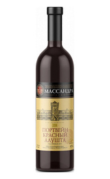 Вино Массандра Алушта Портвейн Красный 0,75 л