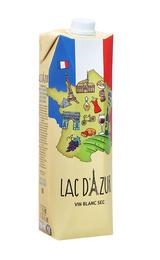 Вино Долина Лак д'Азюр белое сухое 1 л