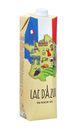 Вино Долина Лак д'Азюр красное сухое 1 л