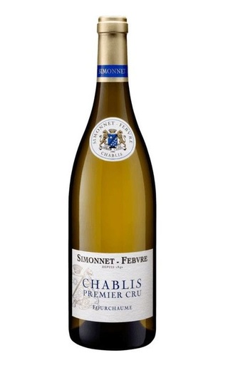 Симонне-Февр Шабли Премье Крю Фуршом 2018 0.75 л фото вино Simonnet-Febvre Chablis Premier Cru Fourchaume 2018 0,75 л