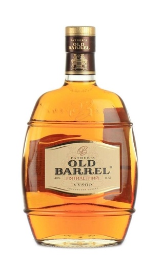 Фазерс Олд Баррель 5 лет Френч Эдишн 0.5 л фото коньяк Father's Old Barrel 5 Years Old French Edition 0,5 л