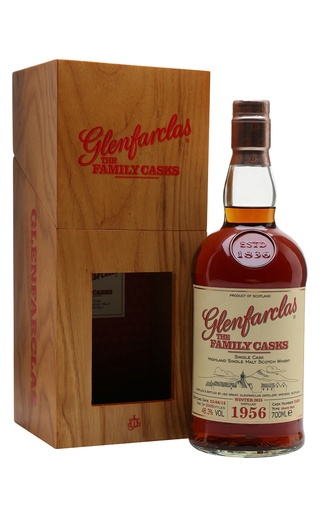 Гленфарклас 1956 Фемили Каскс No. 2358 0.7 л фото виски Glenfarclas 1956 Family Casks No. 2358 0,7 л