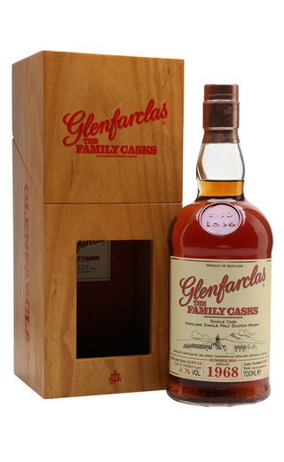Гленфарклас 1968 Фемили Каскс No. 5243 0.7 л фото виски Glenfarclas 1968 Family Casks No. 5243 0,7 л
