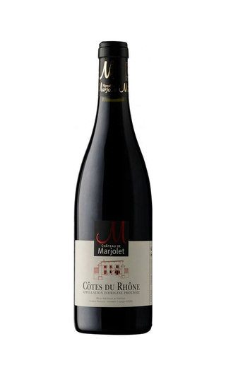 Шато де Маржоле Кот дю Рон Красное 2020 0.75 л фото вино Chateau de Marjolet Cotes du Rhone Rouge 2020 0,75 л