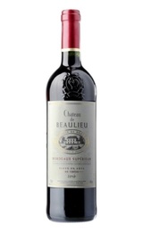 Вино Chateau de Beaulieu Bordeaux Superieur 2015 0,75 л