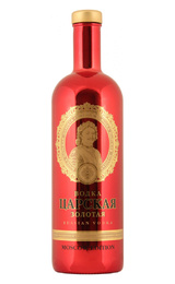 Водка Царская Золотая Москоу Эдишн 1 л