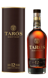 Коньяк Тарос 12 лет 0,5 л