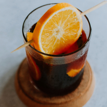 Рецепт коктейля «Французский глинтвейн»