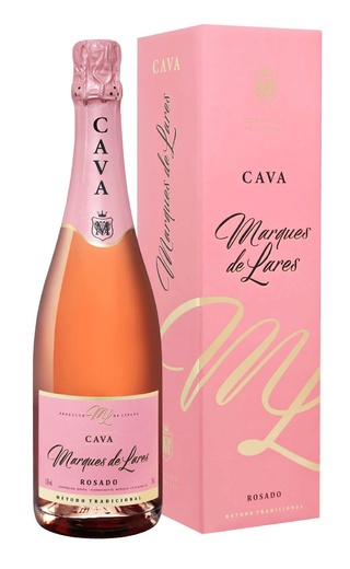 фото игристое вино Marques De Lares Rosado Brut Cava Lopez Morenas 2020 0,75 л