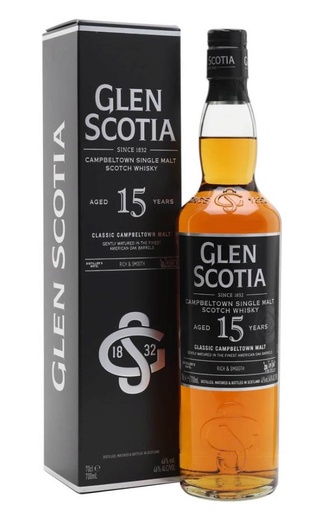 фото виски Glen Scotia 15 Years Old 0,7 л