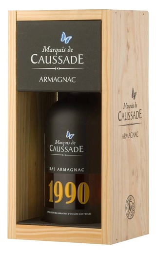 Маркиз де Коссад 1990 0.7 л фото арманьяк Marquis de Caussade 1990 0,7 л