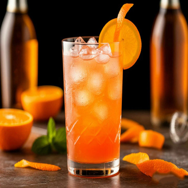 Рецепт коктейля Коблер с шампанским